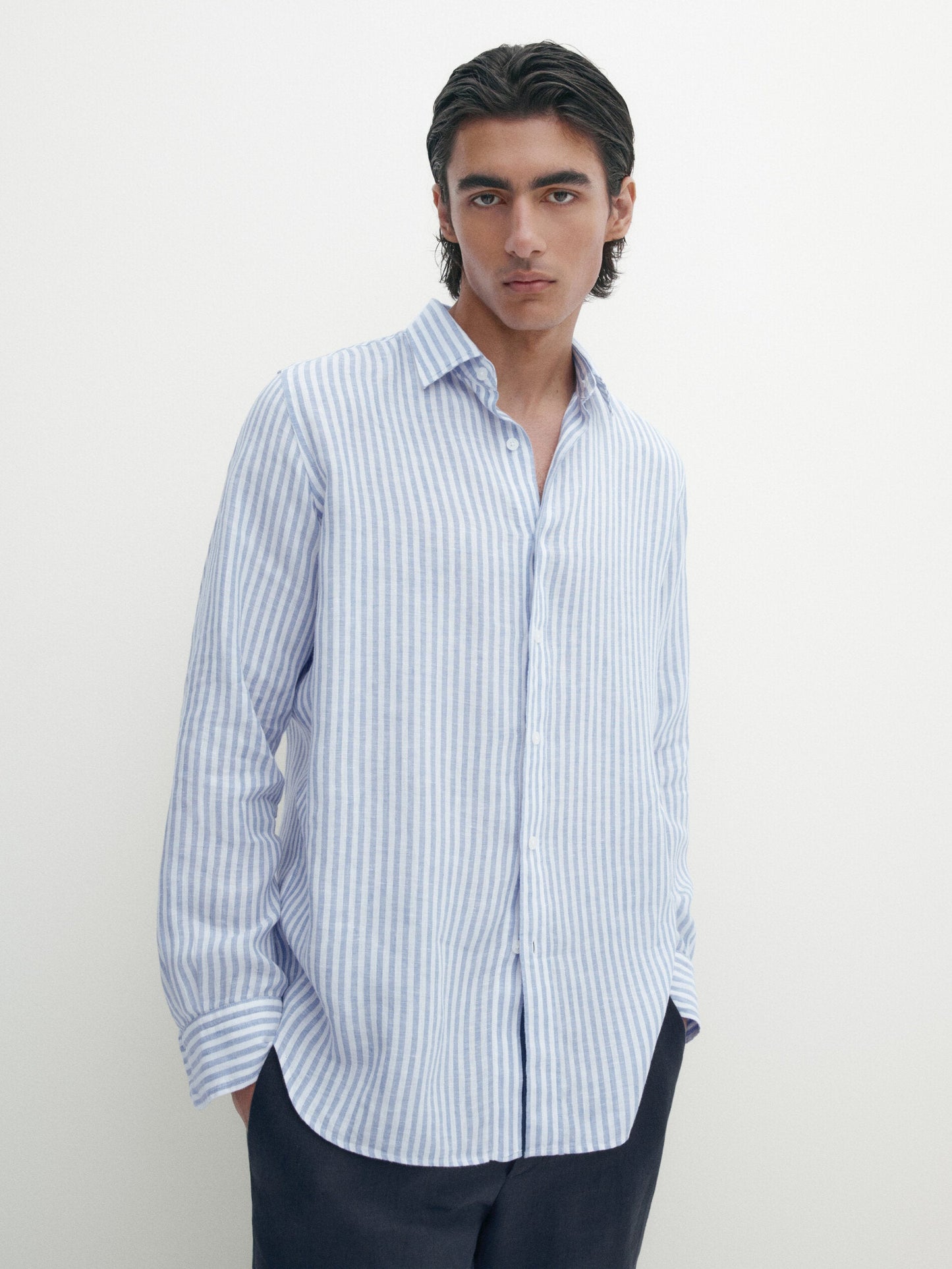 Timeless Style Bluestrip shirt