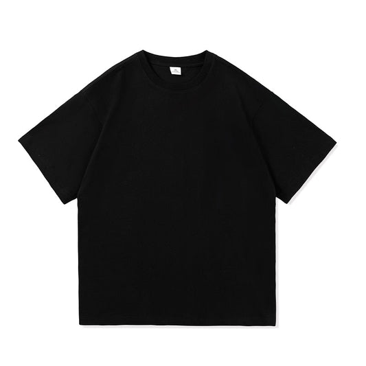 Solid Black Oversize Tee