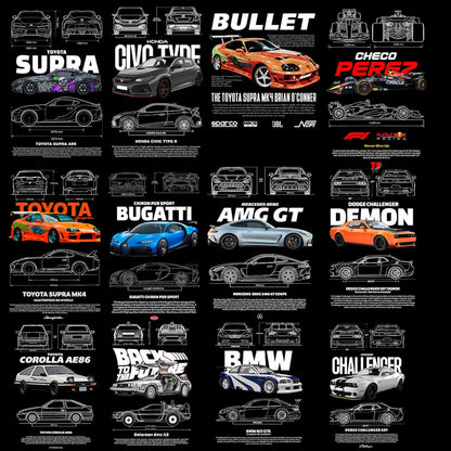 1000+ Racing Cars Design Bundle