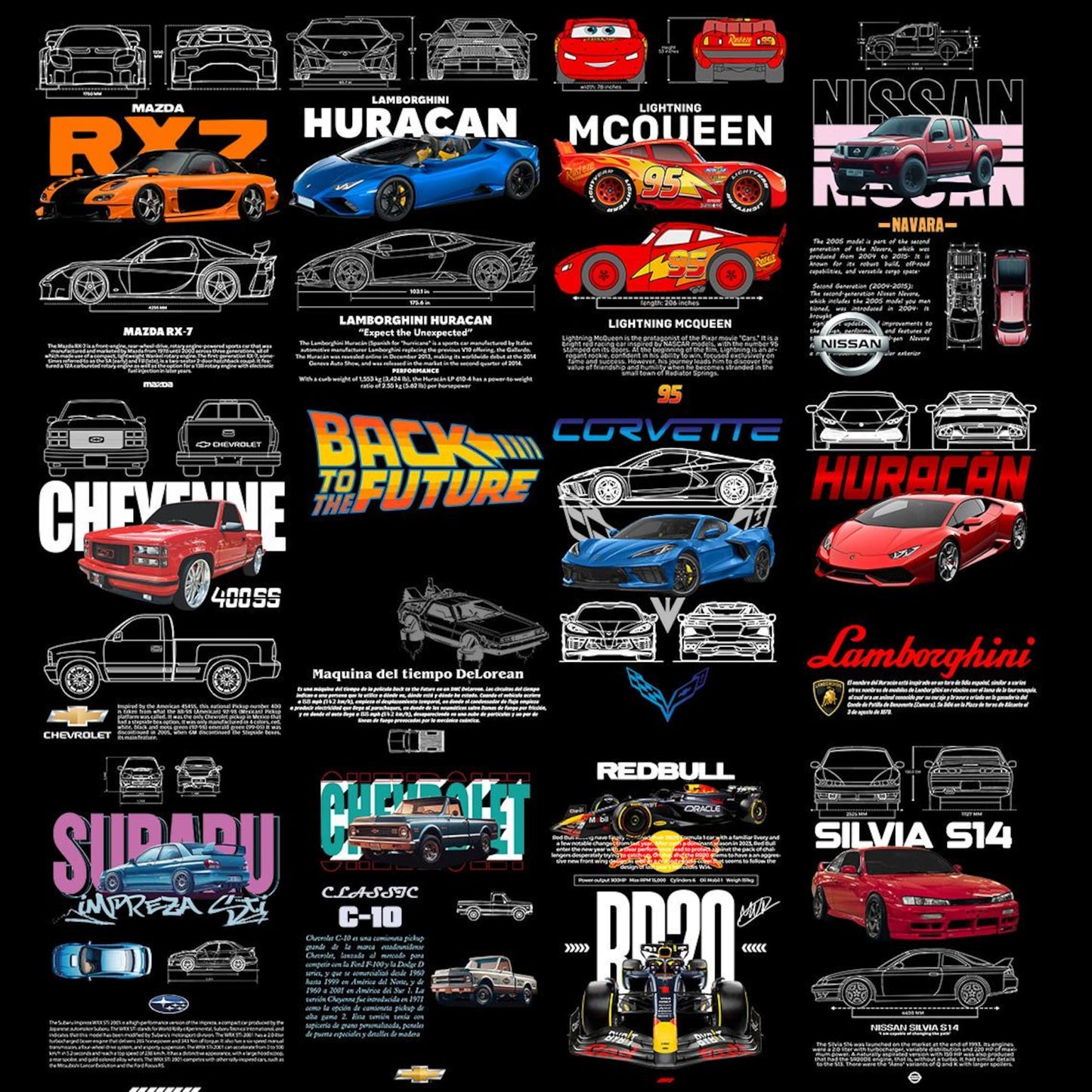 1000+ Racing Cars Design Bundle